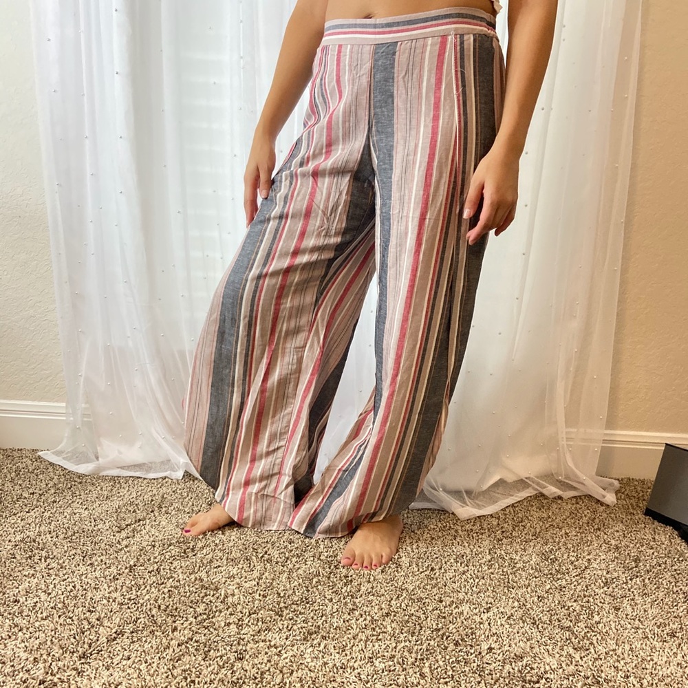DREW by Anthropologie linen pants